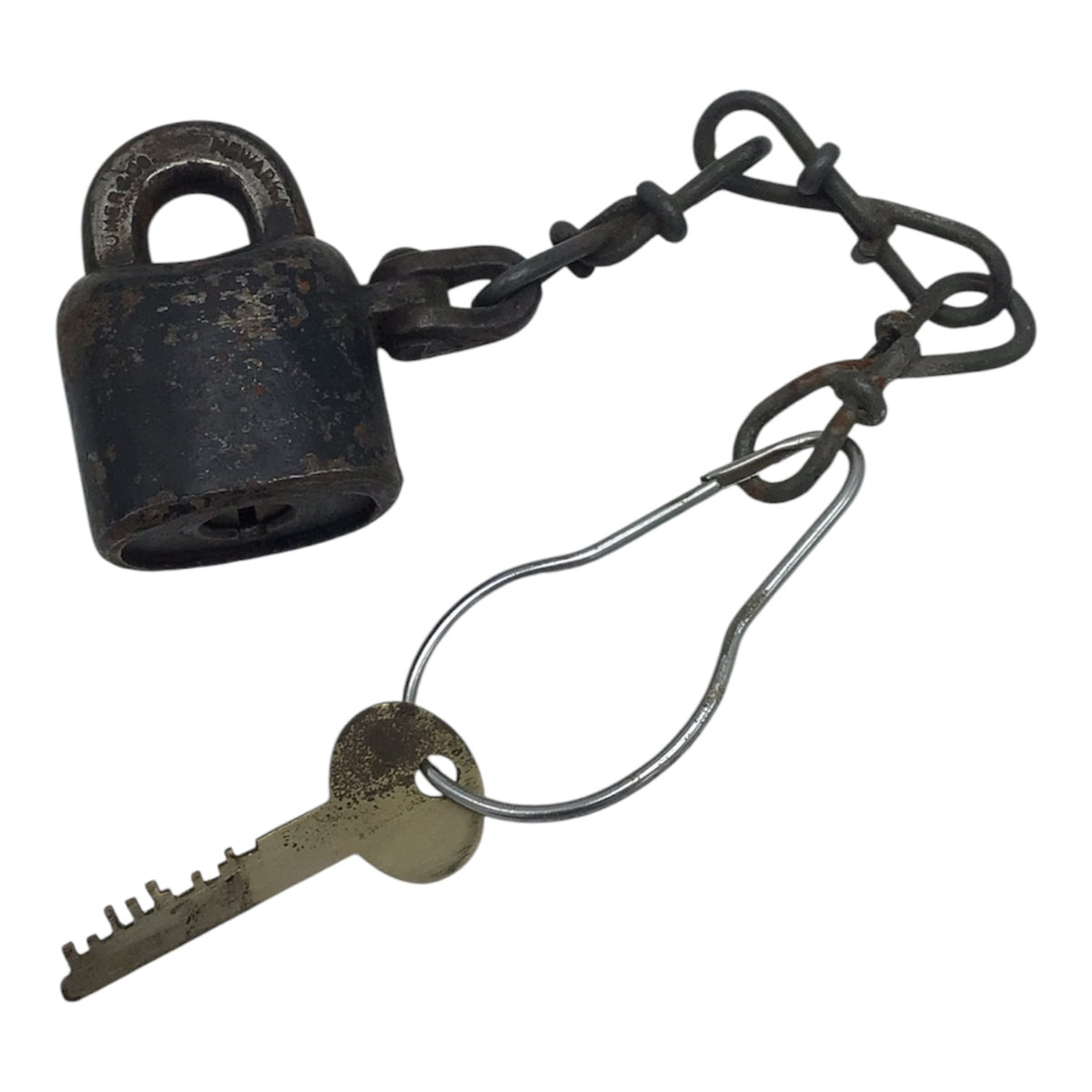 Antique Lock w/ Key - Works