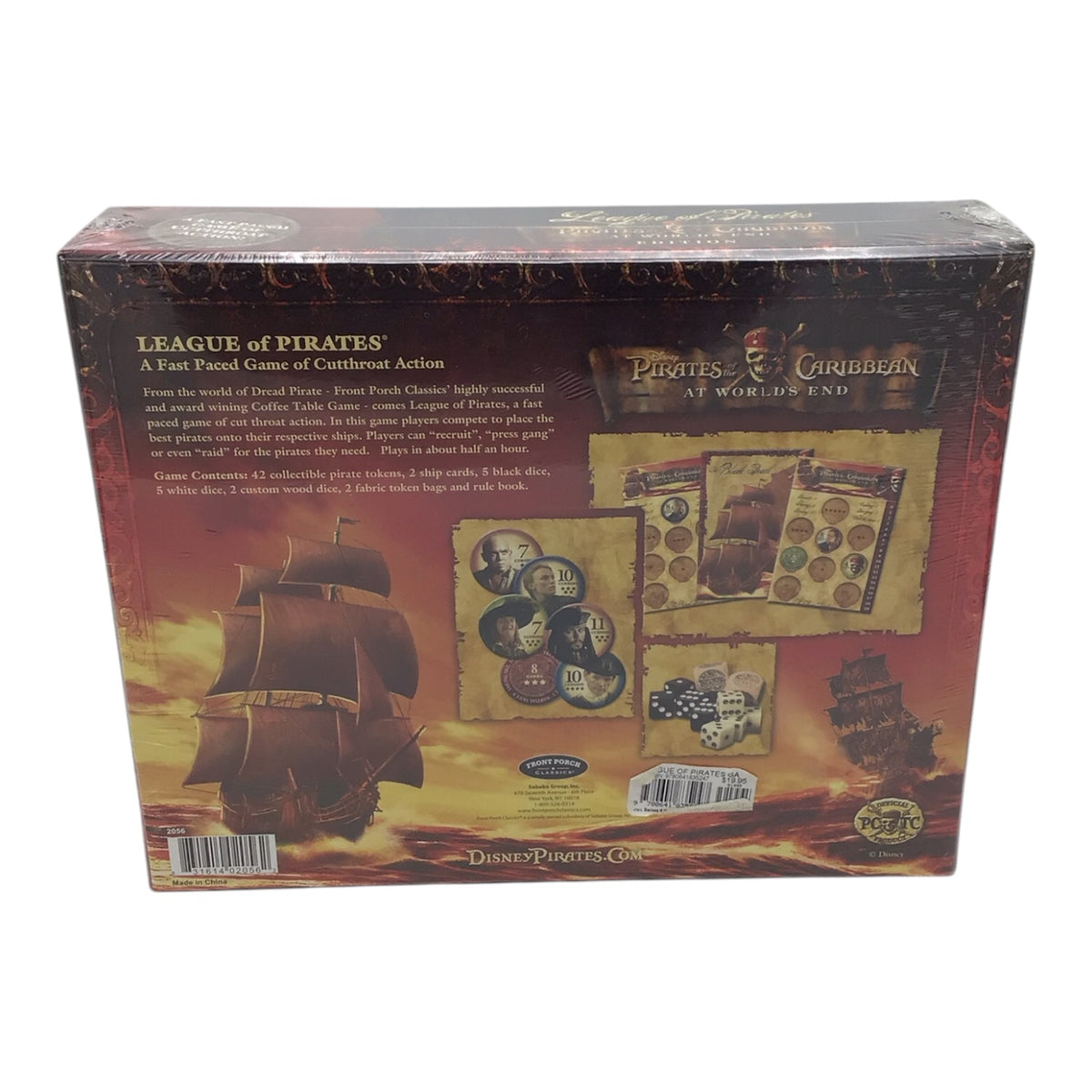 League of Pirates - Pirates of the Caribbean At World's End Edition New in Box