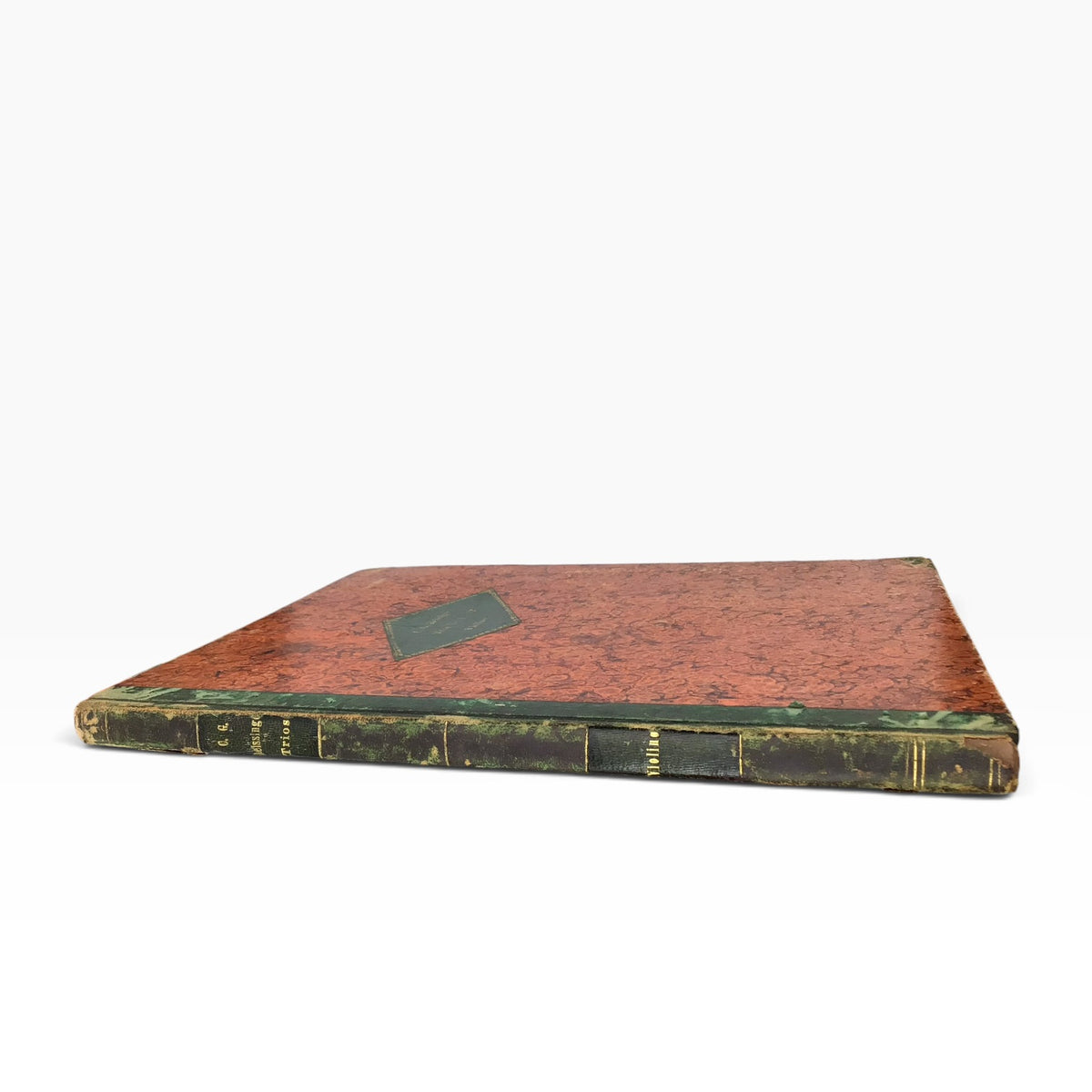Antique French C.G Reissiger Piano Trios #1–12 Set of 4 Music Books – Violin, Cello & Piano