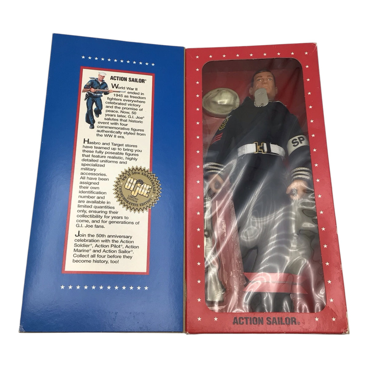 GI Joe Action Sailor Limited Edition WWII Commemorative Figure - Hasbro 1995