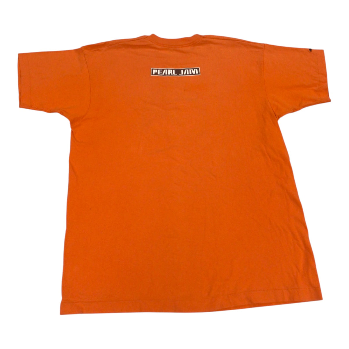 Vintage Pearl Jam 1995 Tour T-Shirt Orange Bullseye Graphic - XL