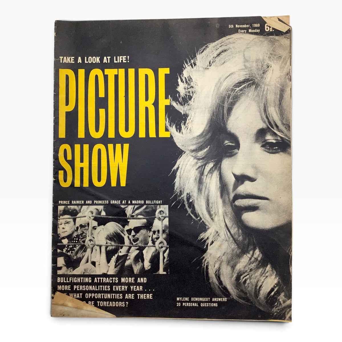 Vintage 1960 Picture Show & Film Pictorial British Film Magazine Set - 6 Issues