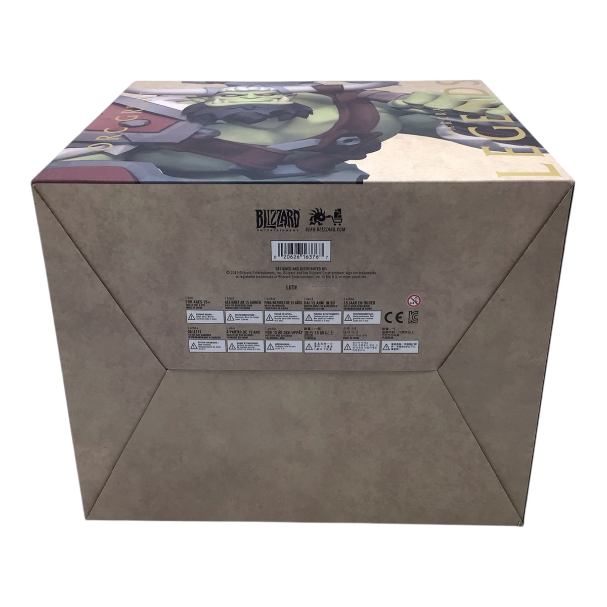 BlizzCon 2019 World of Warcraft 25th Anniversary Commemorative Collectible - Orc Grunt Statue