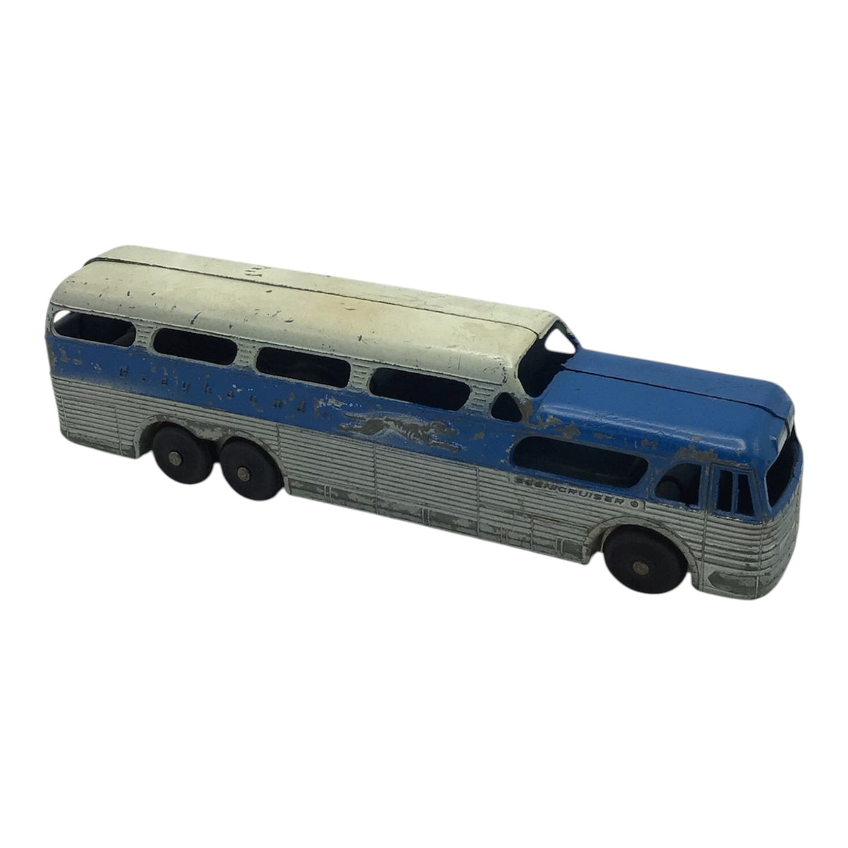 Vintage Tootsie Toy Greyhound Bus