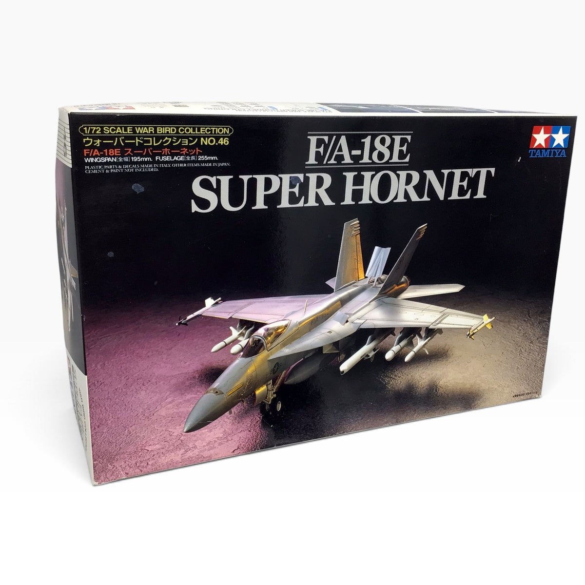 Tamiya F/A-18E Super Hornet 1/72 Scale Model Kit (1999)