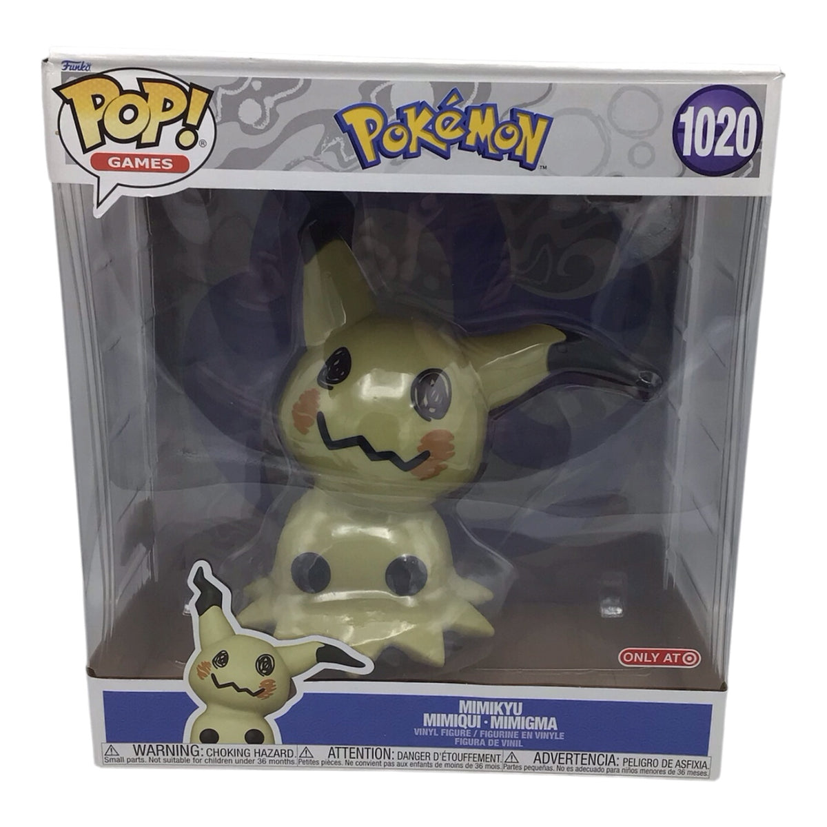 Funko Pop! Pokemon Mimikyu #1020 Target Exclusive XL Pop