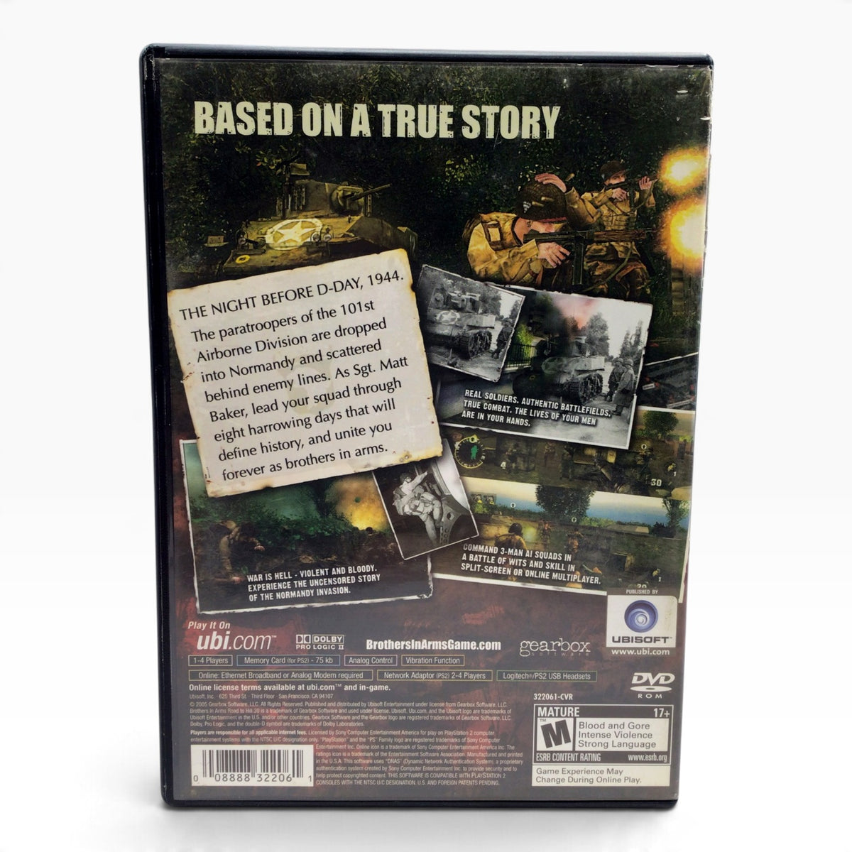 Brothers in Arms: Road to Hill 30 (2005) – PS2 Video Game