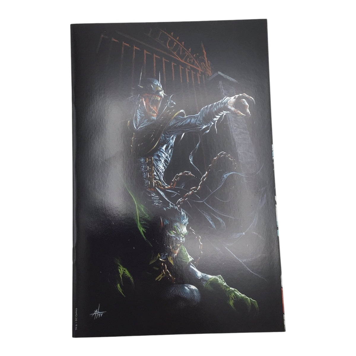 The Batman Who Laughs #2 Virgin Variant Cover