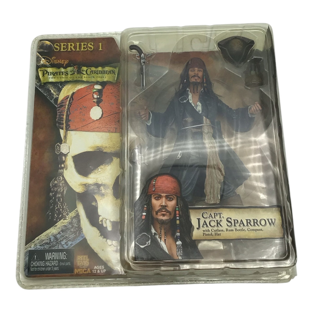 Pirates of the Caribbean Capt. Jack Sparrow Series 1 Figure - NECA