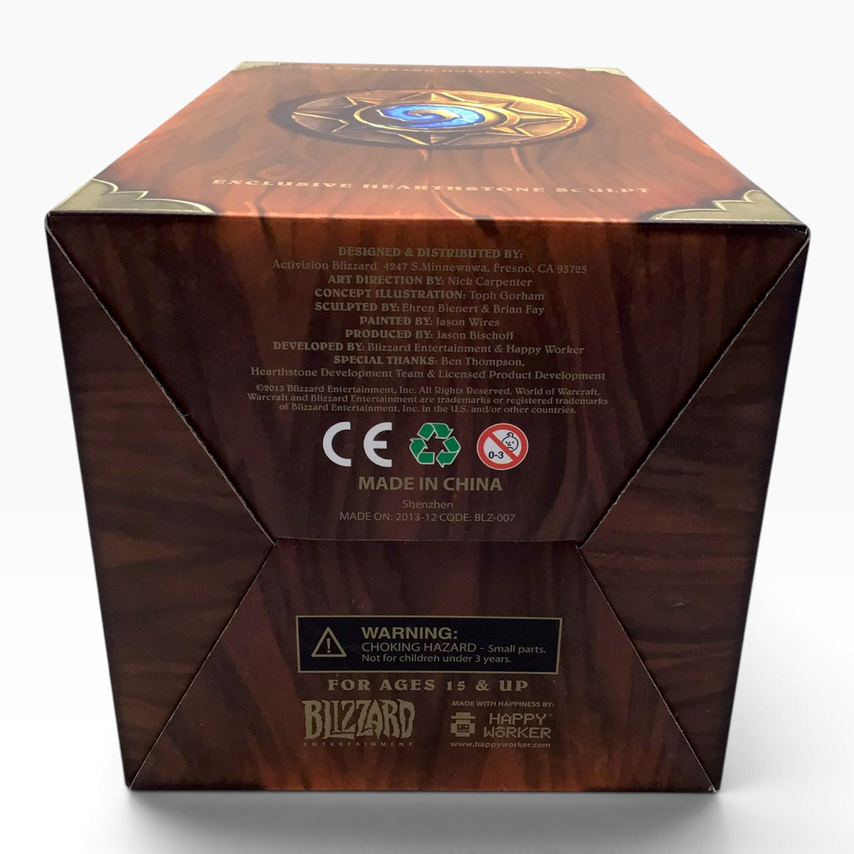 2013 Blizzard Employee Exclusive Glowing Hearthstone Sculpt – Holiday Gift with Original Box