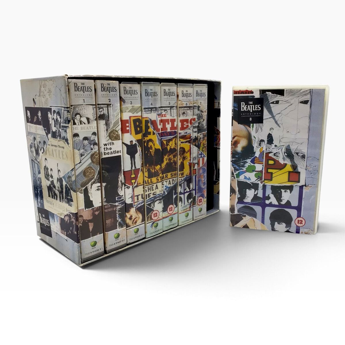The Beatles Anthology 8-Volume VHS Box Set – 1996 Apple Corps & Capitol Records