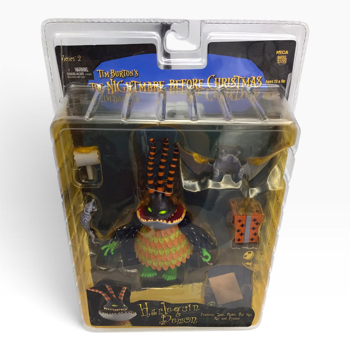 Tim Burton's The Nightmare Before Christmas Harlequin Demon Series 2 Action Figure – NECA Reel Toys