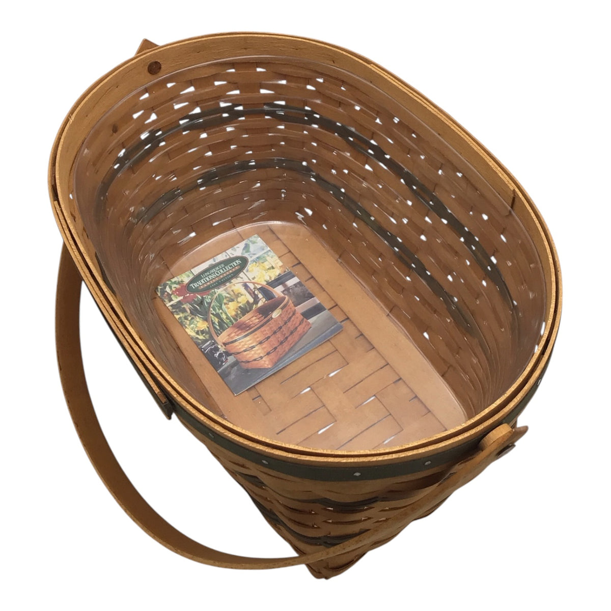 Longaberger Traditions Collection Family Basket 1995 Edition w/ Protector