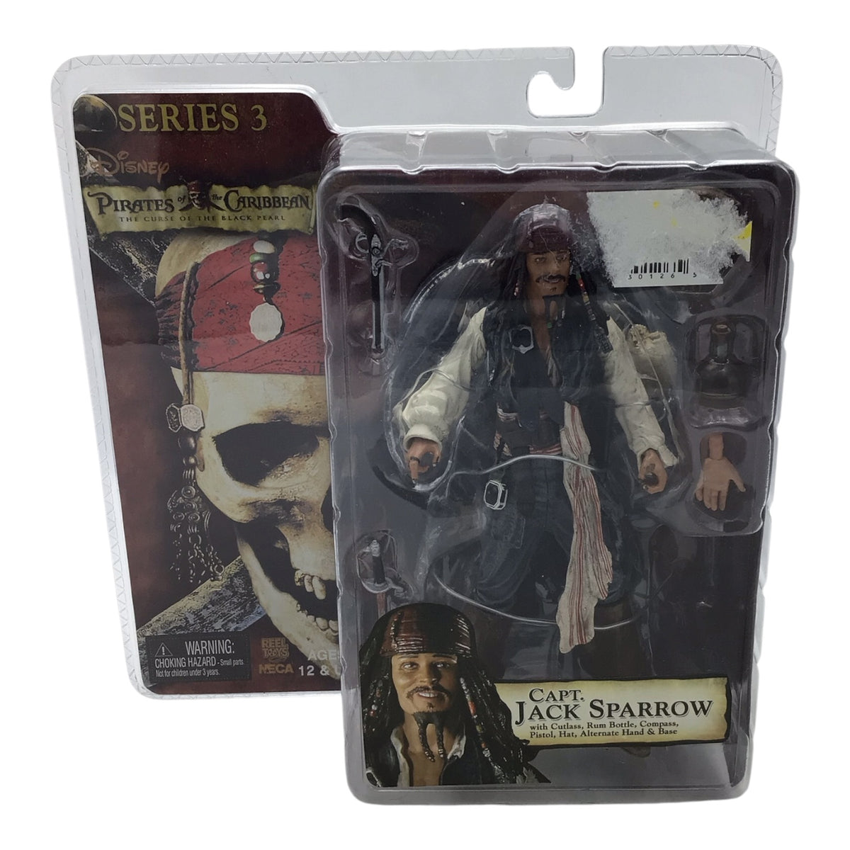 Pirates of the Caribbean Capt. Jack Sparrow Series 3 Figure - NECA