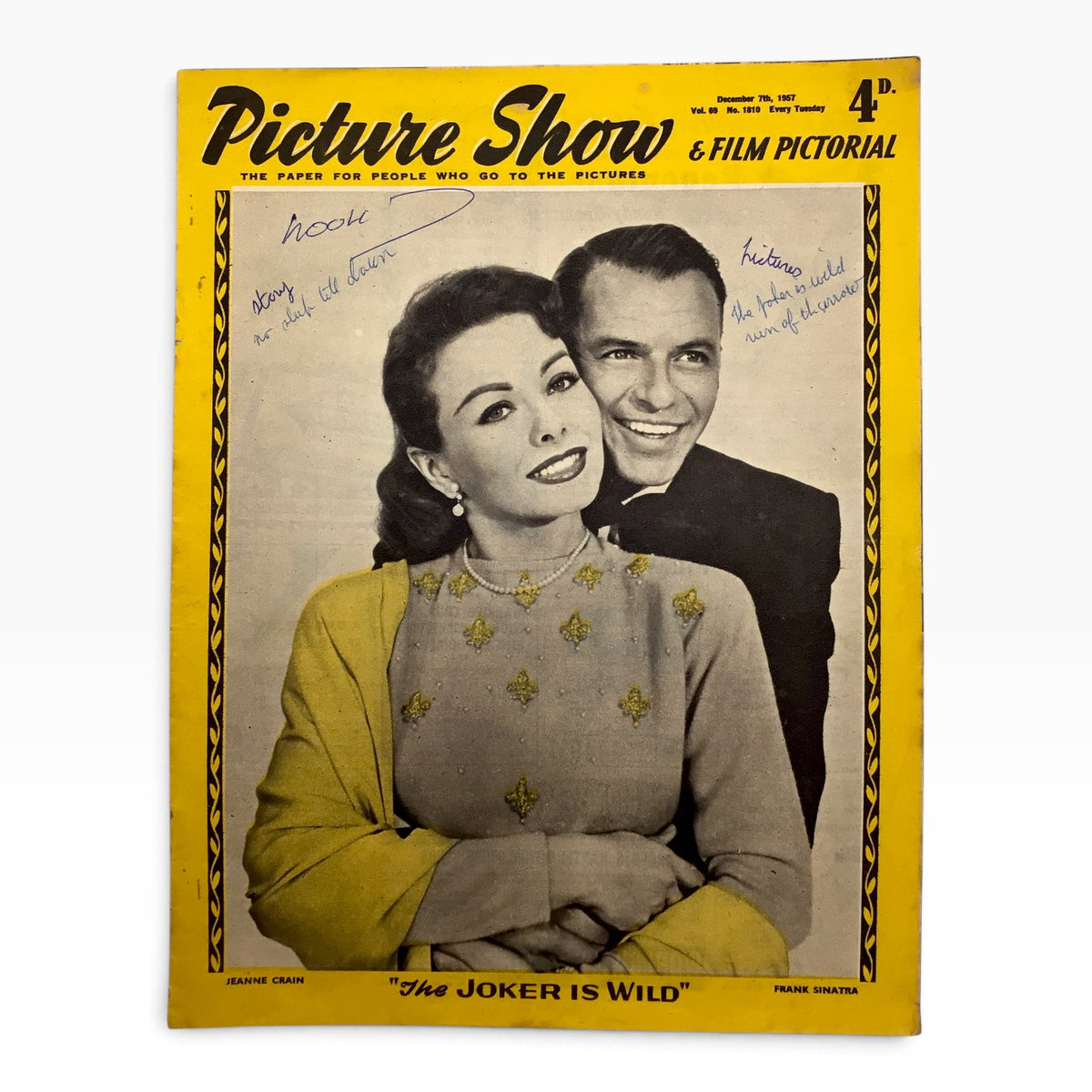 Vintage 1957 Picture Show & Film Pictorial British Film Magazine Set - 31 Issues