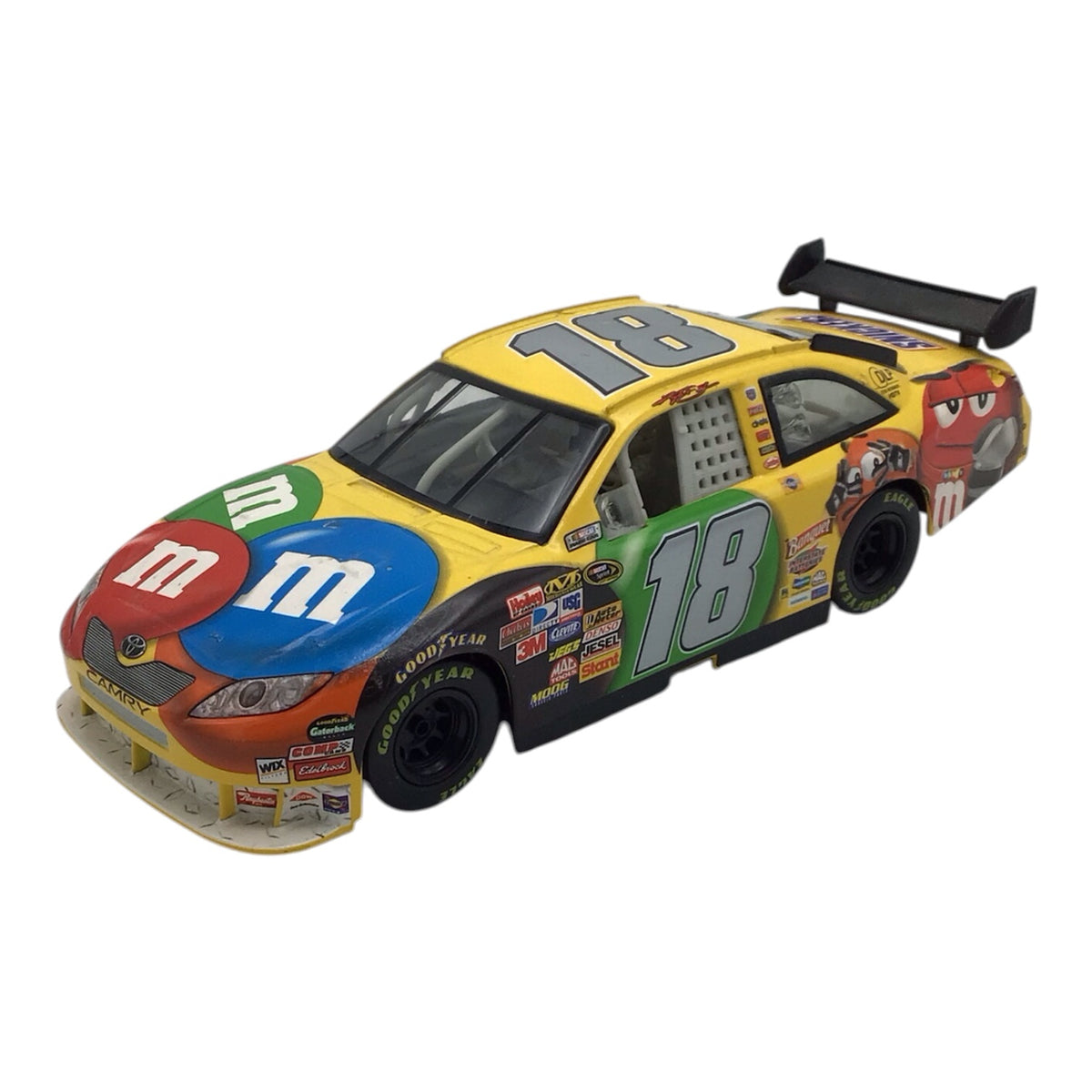 NASCAR Kyle Busch #18 M&M Toyota Camry Diecast Model