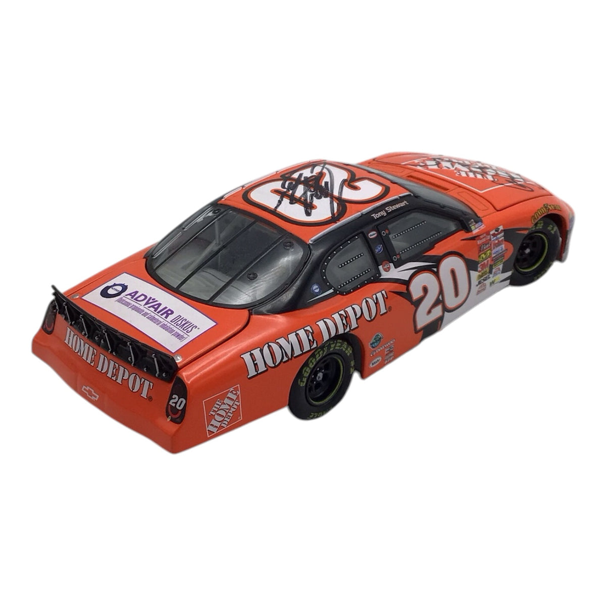SIGNED Tony Swewart #20 Home Depot Monte Carlo Diecast Model