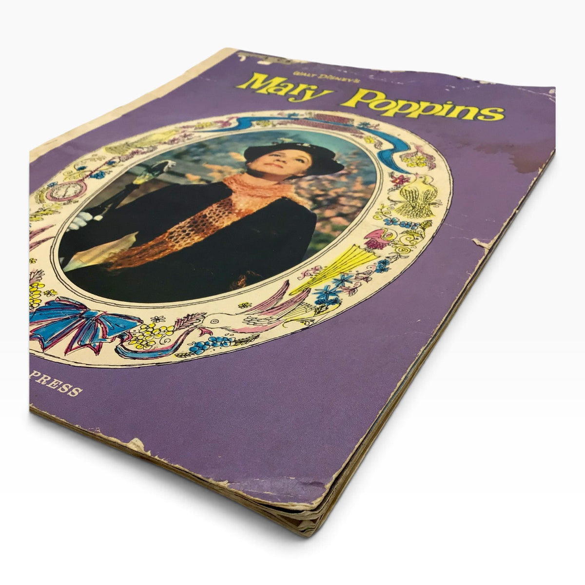 Walt Disney's Mary Poppins 1964 Vintage Softcover Book – Golden Press