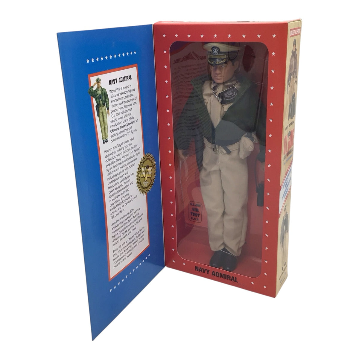 GI Joe Navy Admiral Limited Edition WWII Commemorative Figure - Hasbro (1996)