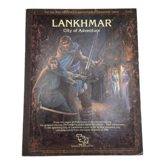 Advanced Dungeons & Dragons Lankhmar City of Adventure #9162 (1985)