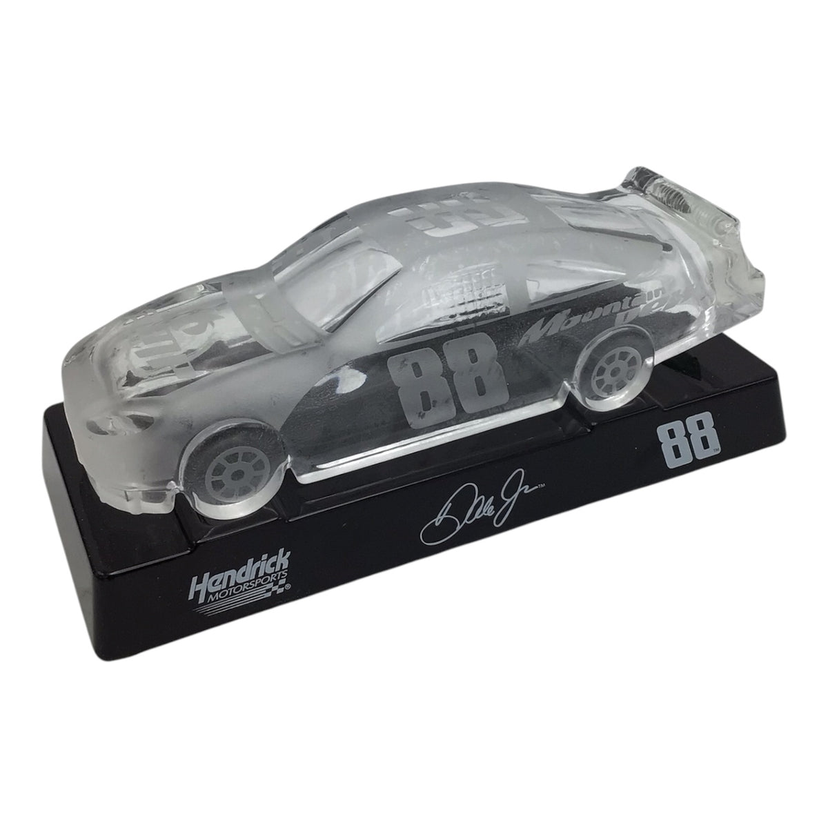 NASCAR Dale Jr. Collectible Crystal Race Car #88