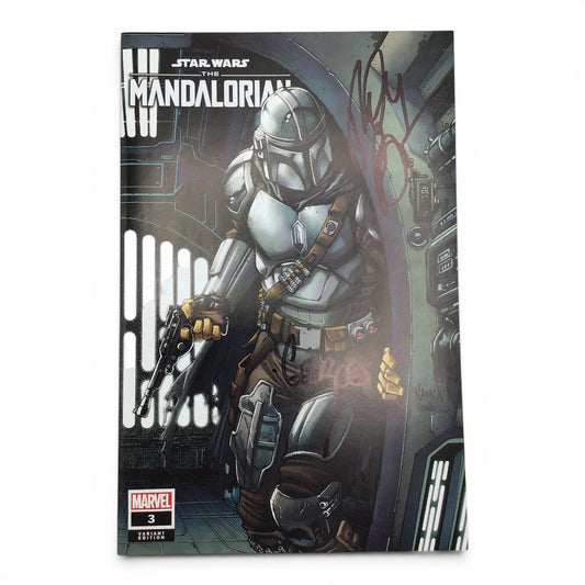 Star Wars The Mandalorian #3 - Signed by Rodney Barnes & Georges Jeanty