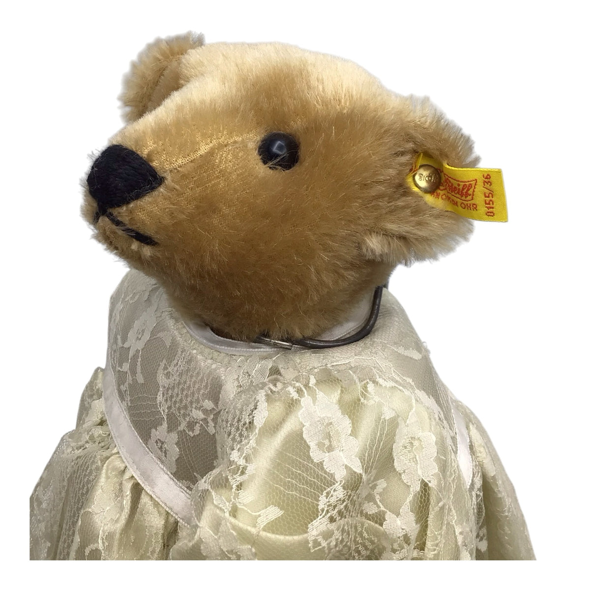 German Steiff Mohair Teddy Bears Wedding Party Set of 4