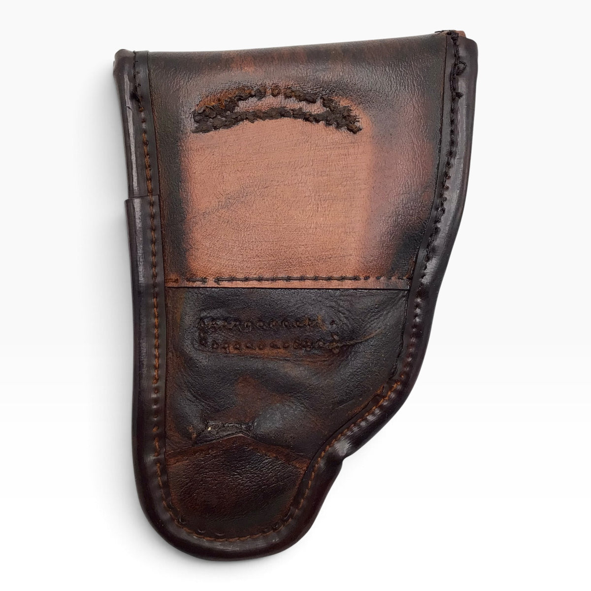 Vintage Brauer Bros. MFG. Co. St. Louis Brown Leather Gun Holster
