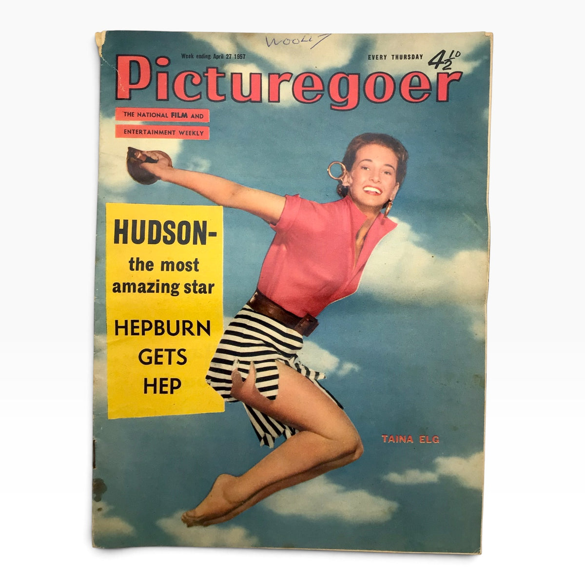 Vintage 1957 Picturegoer Film and Entertainment British Magazine Set - 12 Issues