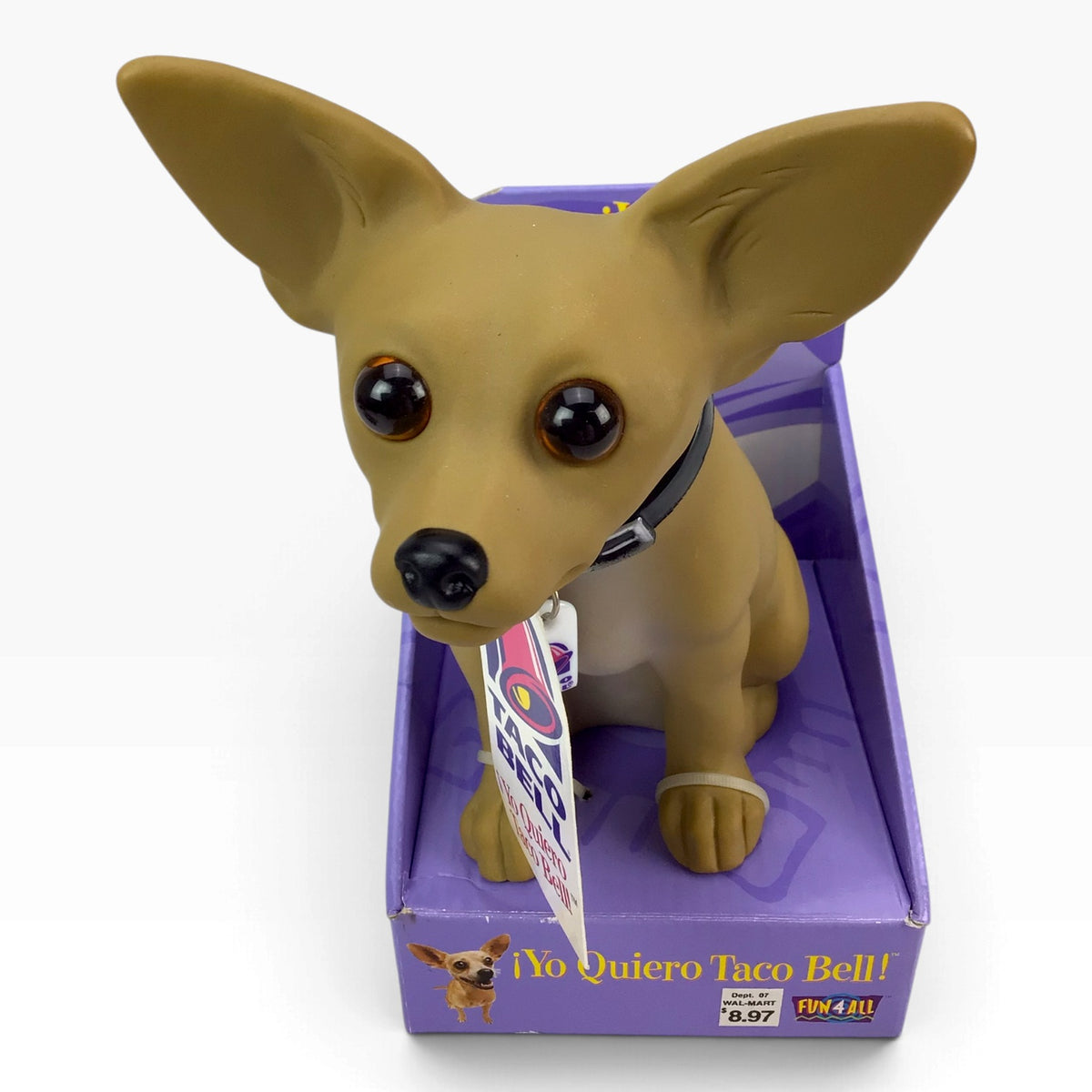 Yo Quiero Taco Bell Chihuahua Bobblehead Figure (1999) – Fun4All #81153