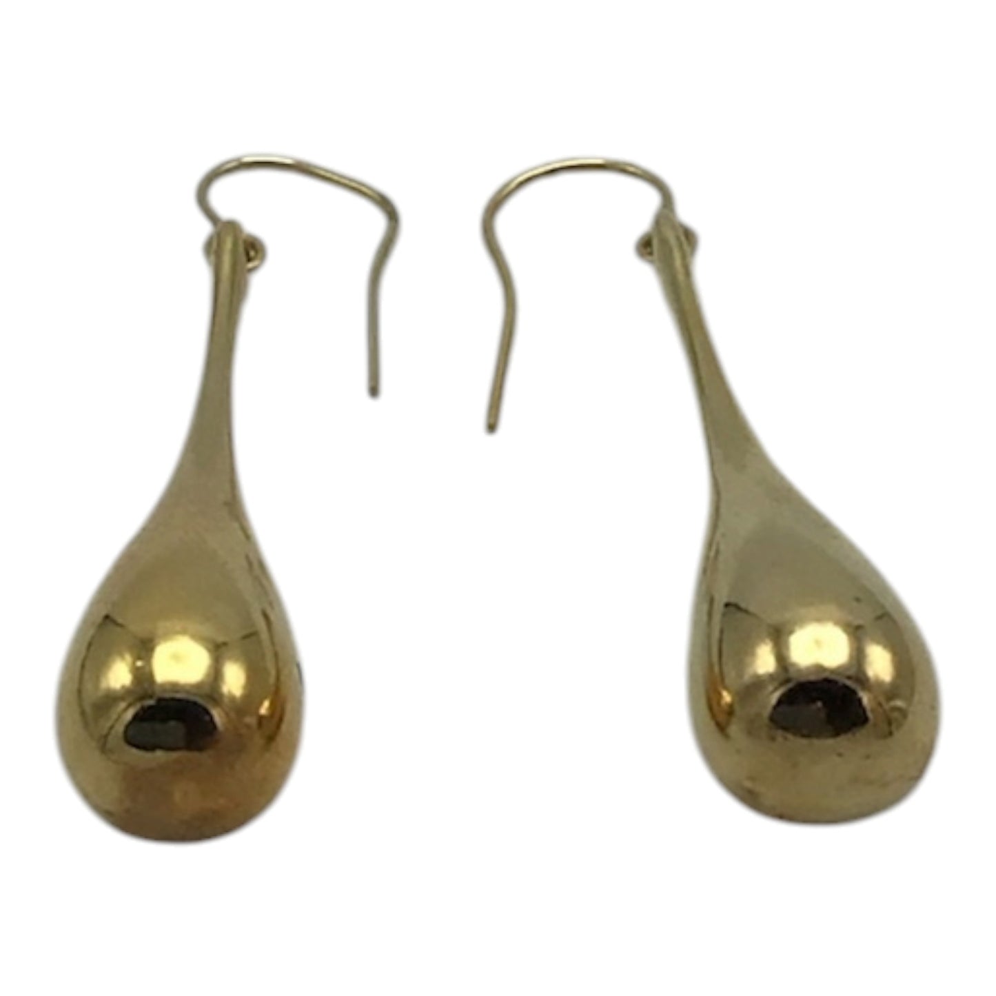 Gold Hollow Dangle Drop Earrings