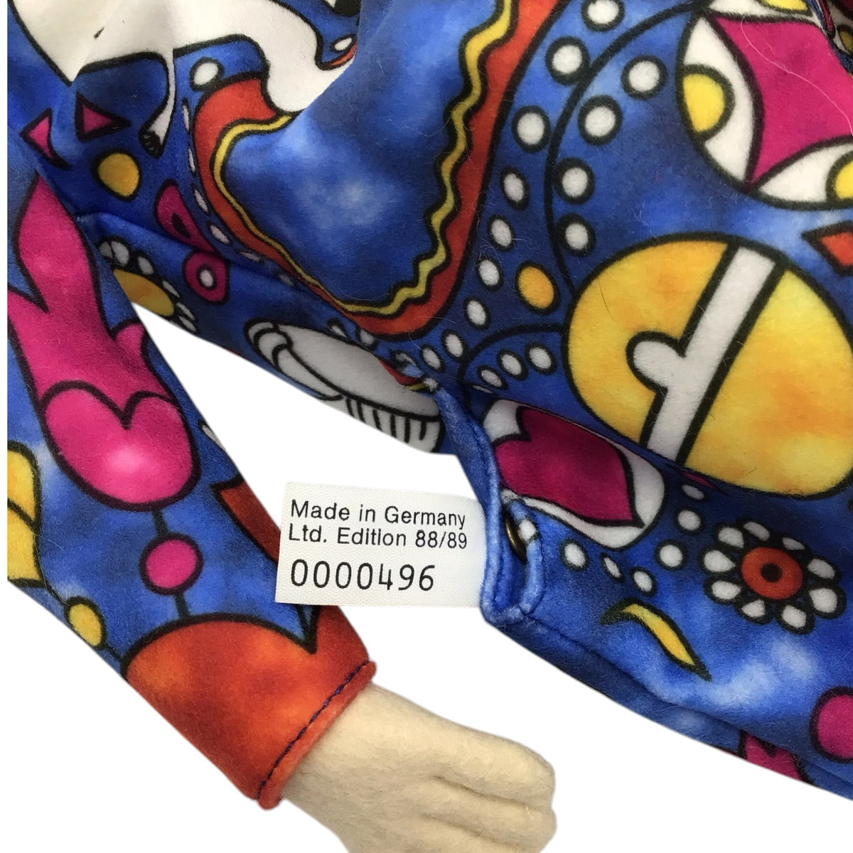German Steiff Corolo Clown Felt Doll 9130/43 - Numbered 88/89