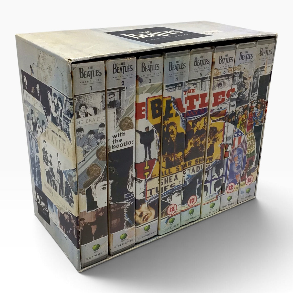 The Beatles Anthology 8-Volume VHS Box Set – 1996 Apple Corps & Capitol Records