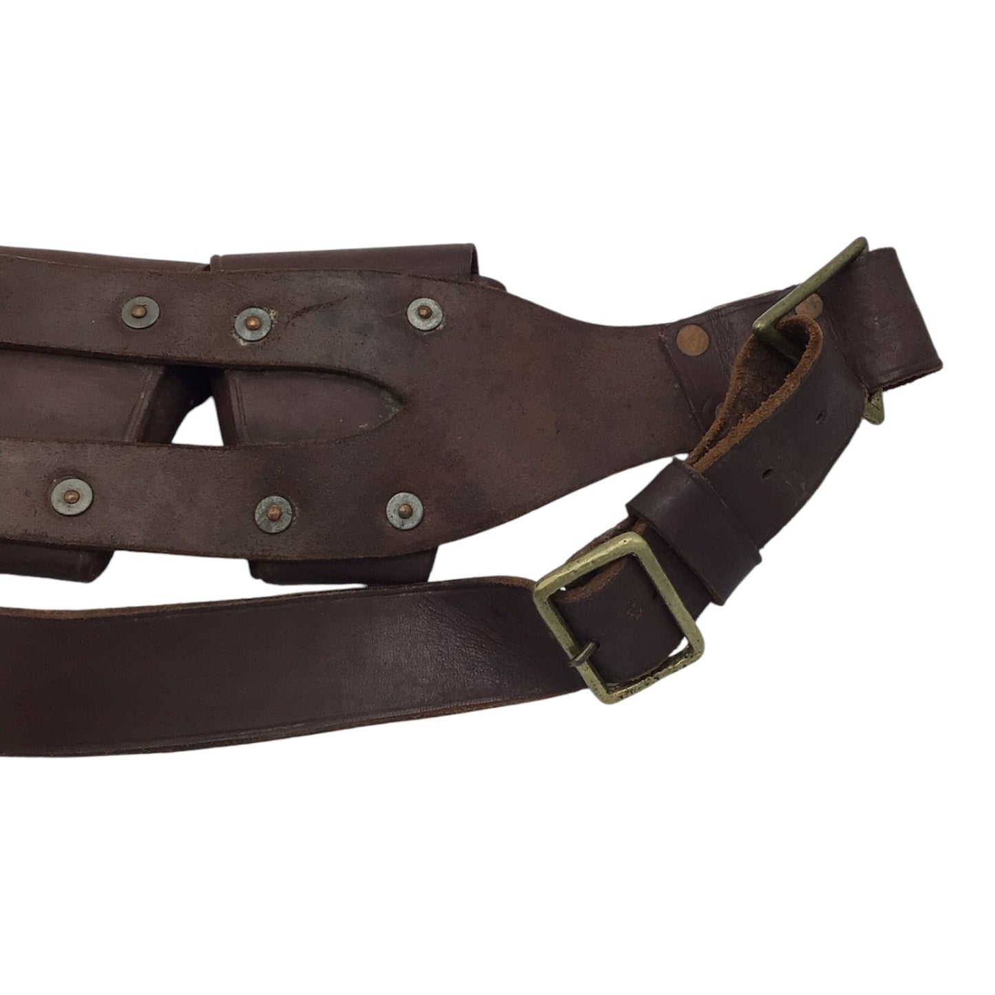 British Pattern 1903 Leather Ammunition Bandolier