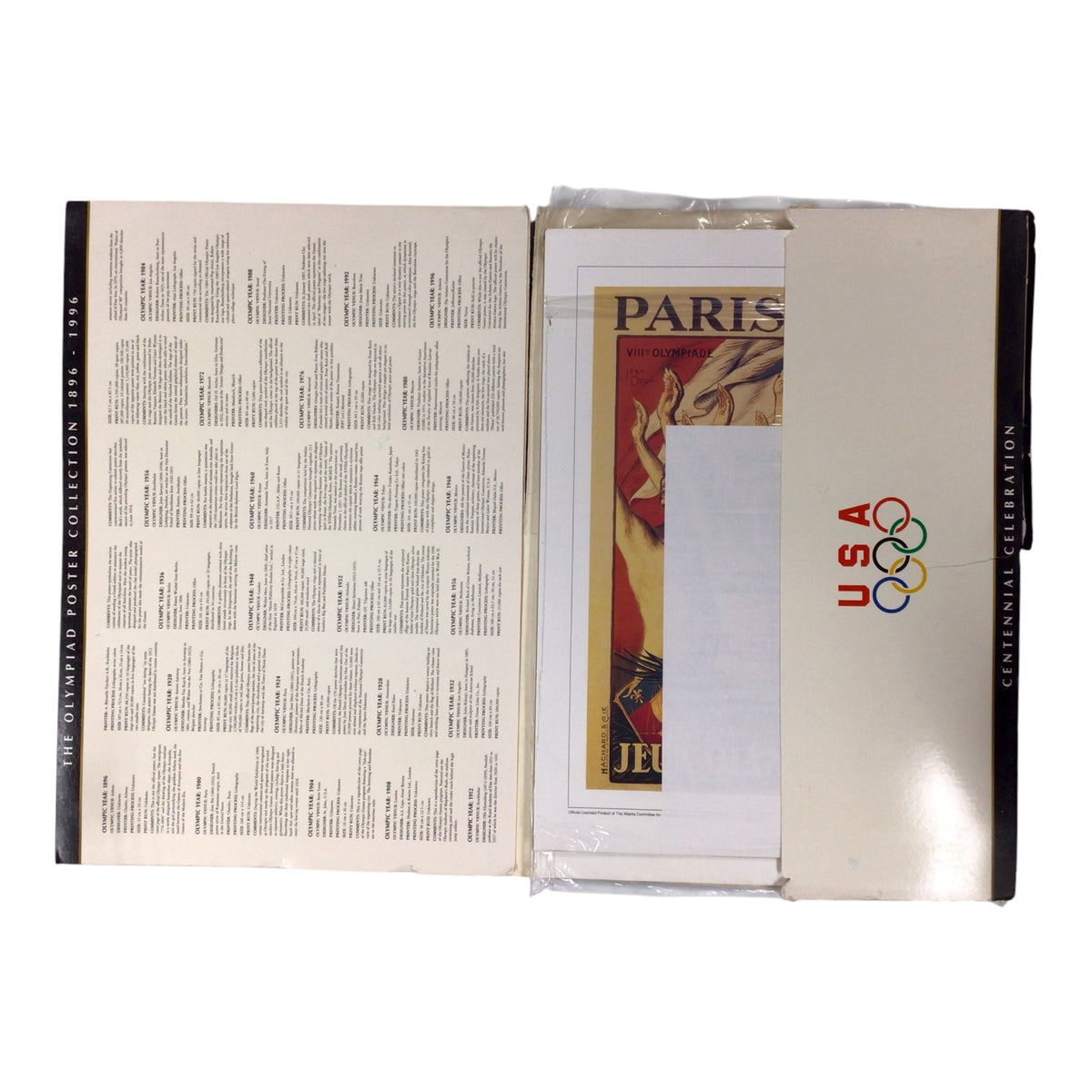 Olympiad Greatest Moments Poster Collection 1896–1996 – 1996 Olympic Centennial Portfolio