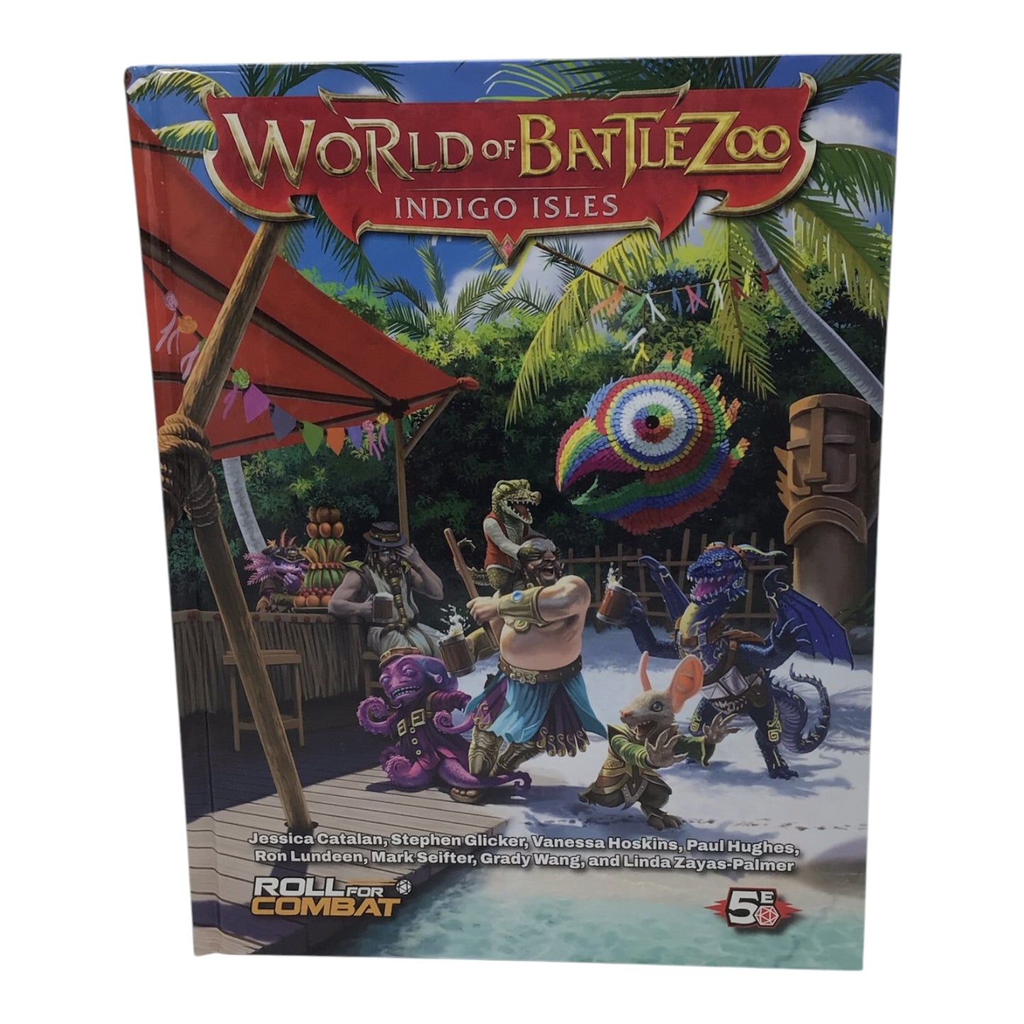 World of Battle Zoo: Indigo Isles RPG Hardcover Book