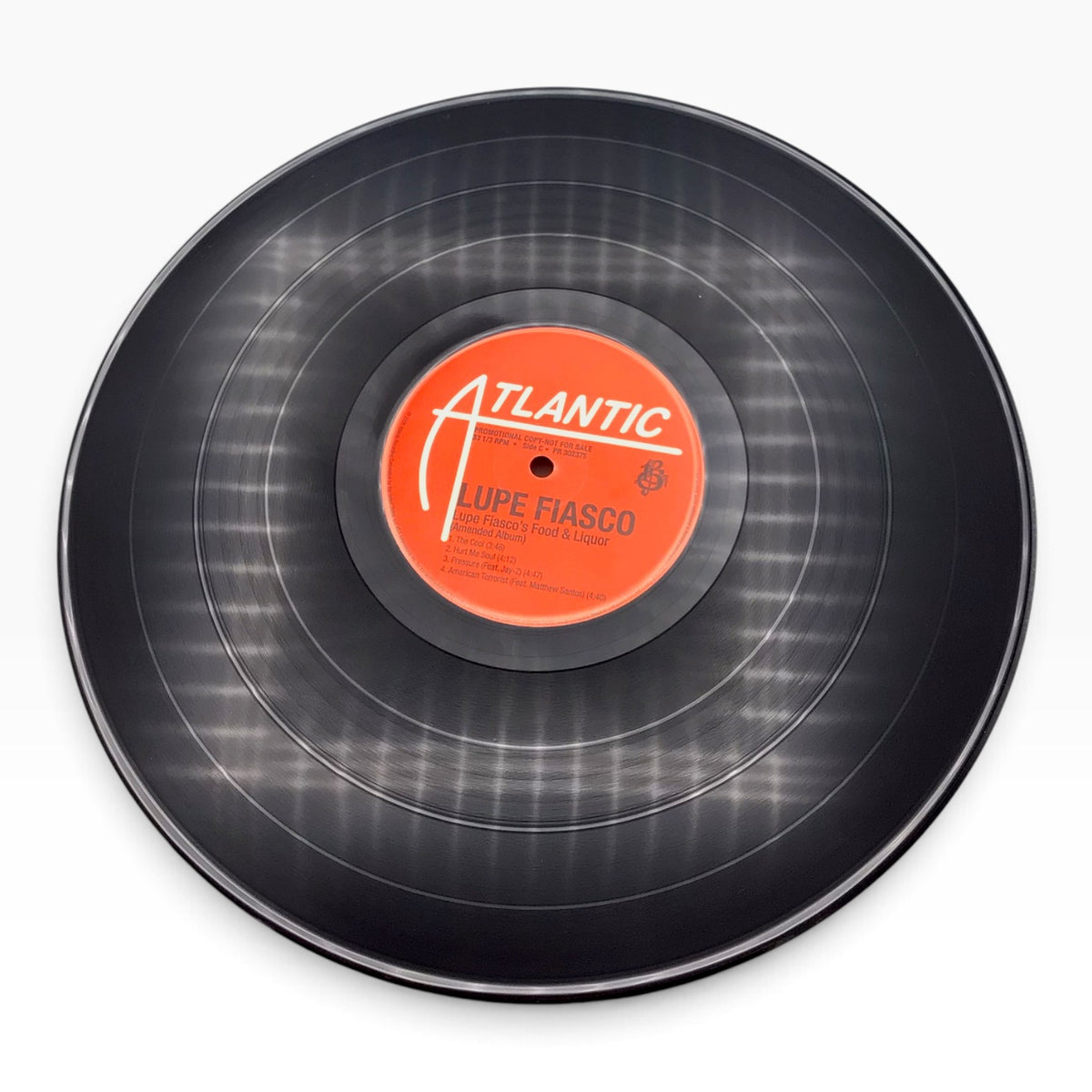 Lupe Fiasco's Food & Liquor (Amended Album) – Atlantic Records Promotional 2-Vinyl Set