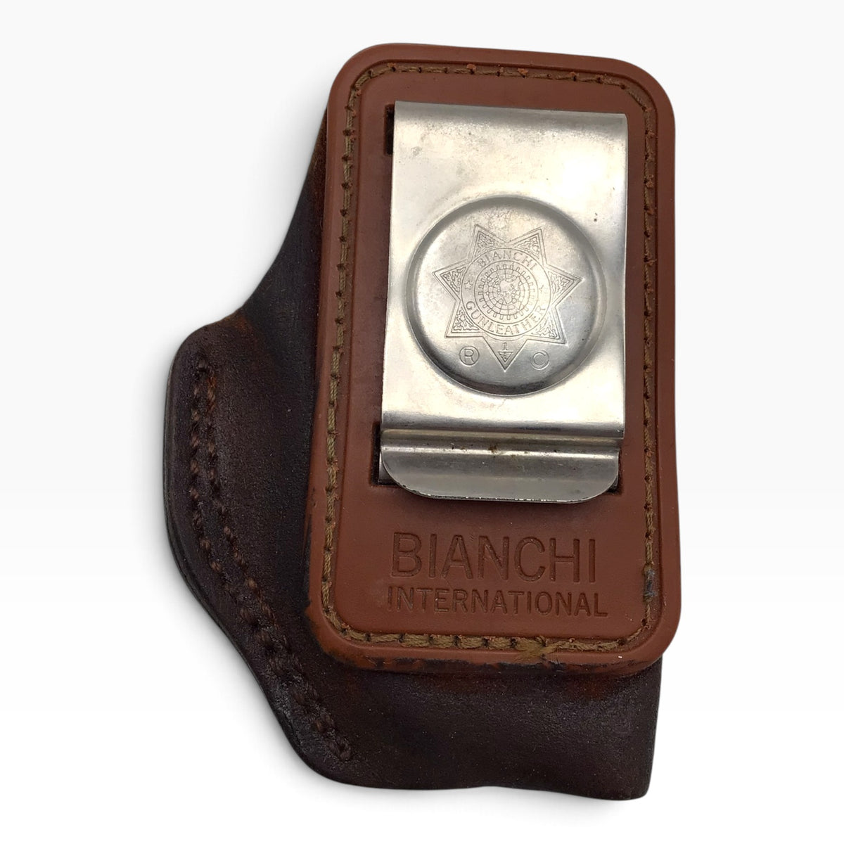 Bianchi International Vintage Inside Waistband Brown Leather Holster
