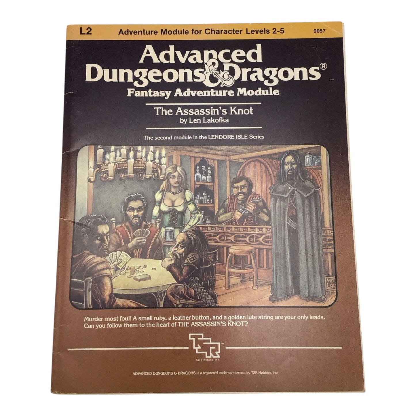 Advanced Dungeons & Dragons The Assassin's Knot L2 #9057 1983