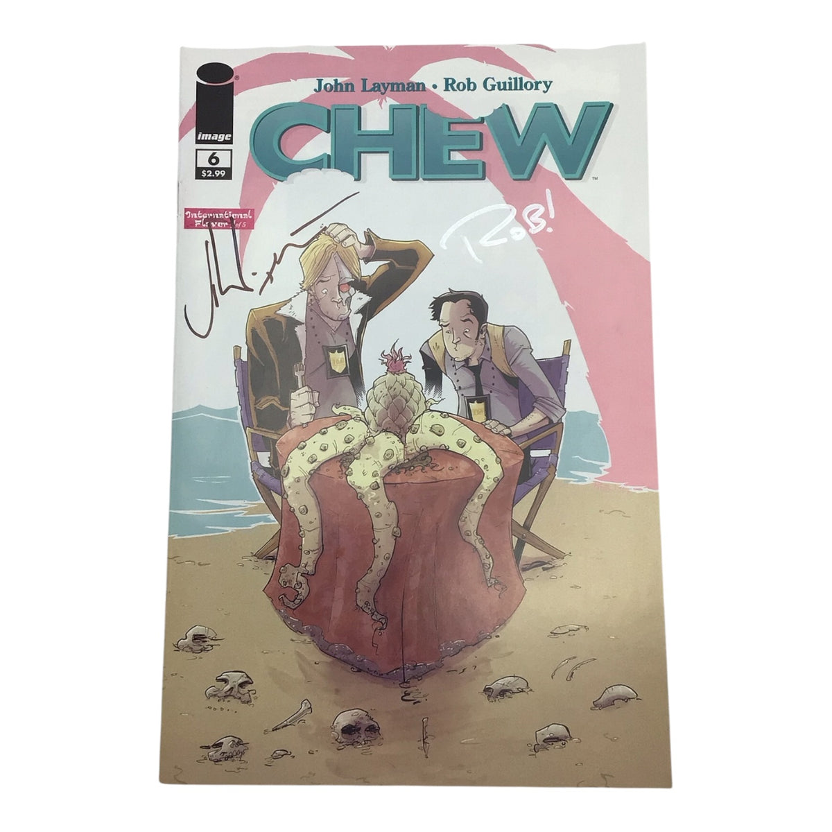 Chew #6 Signed by Rob Guillory & John Layman - Image Comics