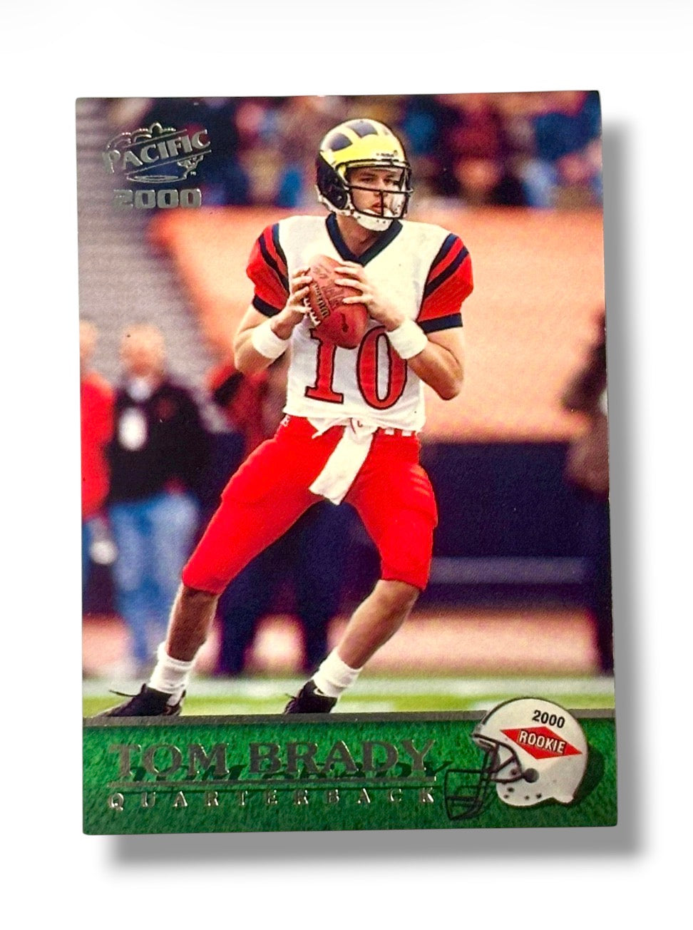 2000 Pacific #403 Rookie Tom Brady New England Patriots HOF 7 Time Super Bowl Champ