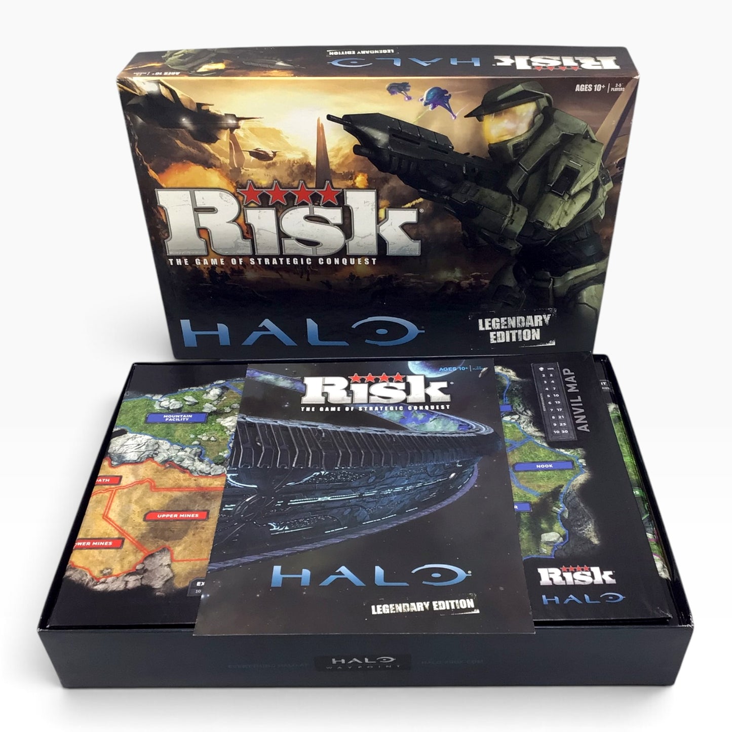 Risk: Halo Legendary Edition Board Game – 2012 – Strategy Game