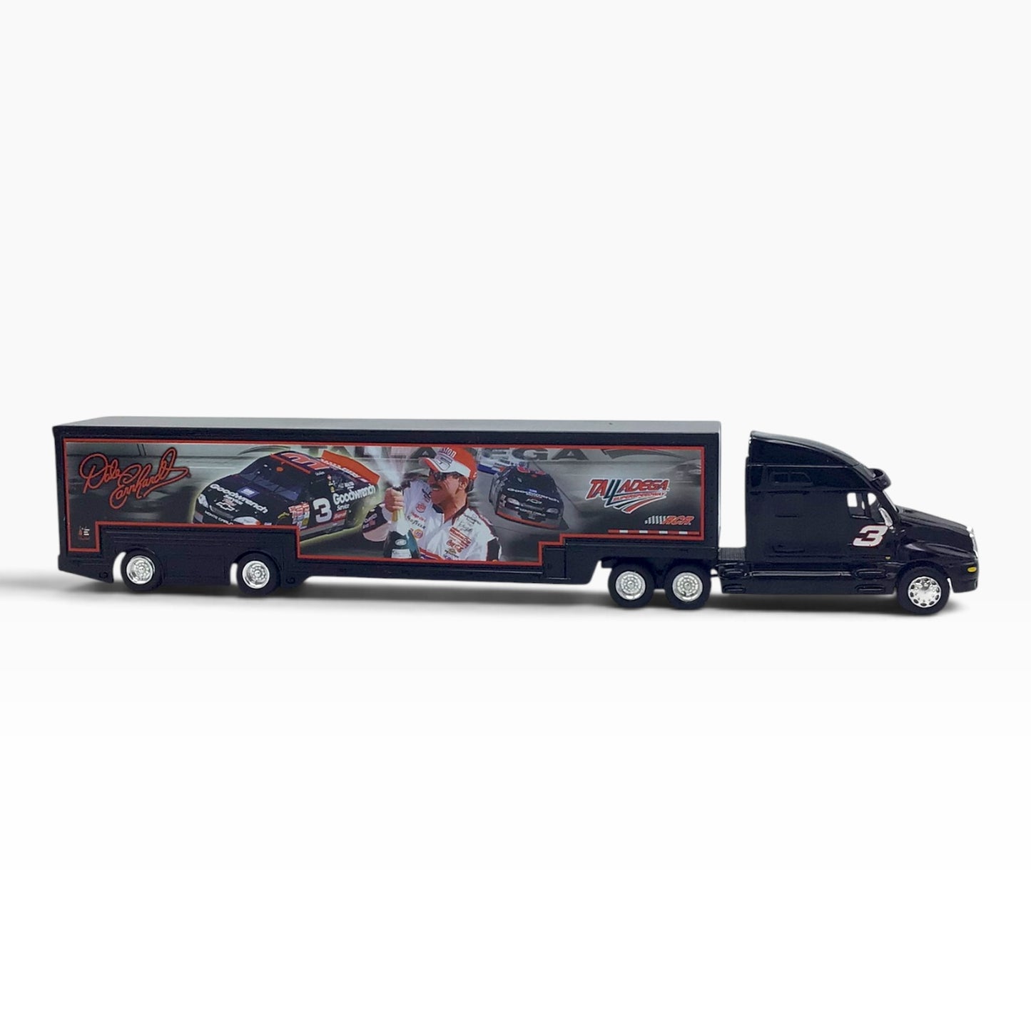 Dale Earnhardt #3 GM Goodwrench Talladega Track Tribute 2007 Hauler – 1:64 Scale Model Truck & Trailer - Limited Edition