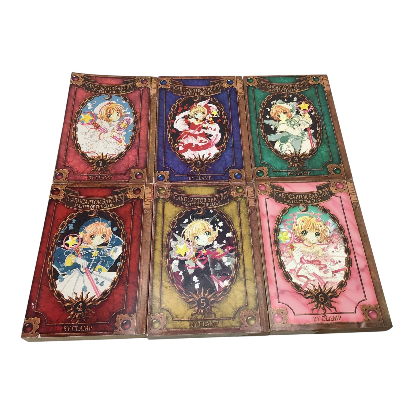 Cardcaptor Sakura Manga Collection Volumes 1–6 by CLAMP – TokyoPop