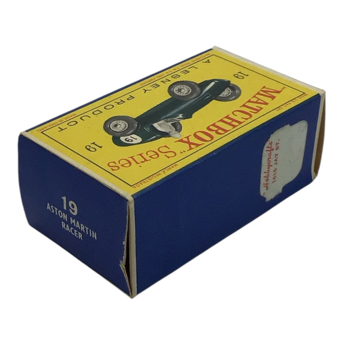 Lesney Matchbox Series #19 Aston Martin Racer w/ Original Box