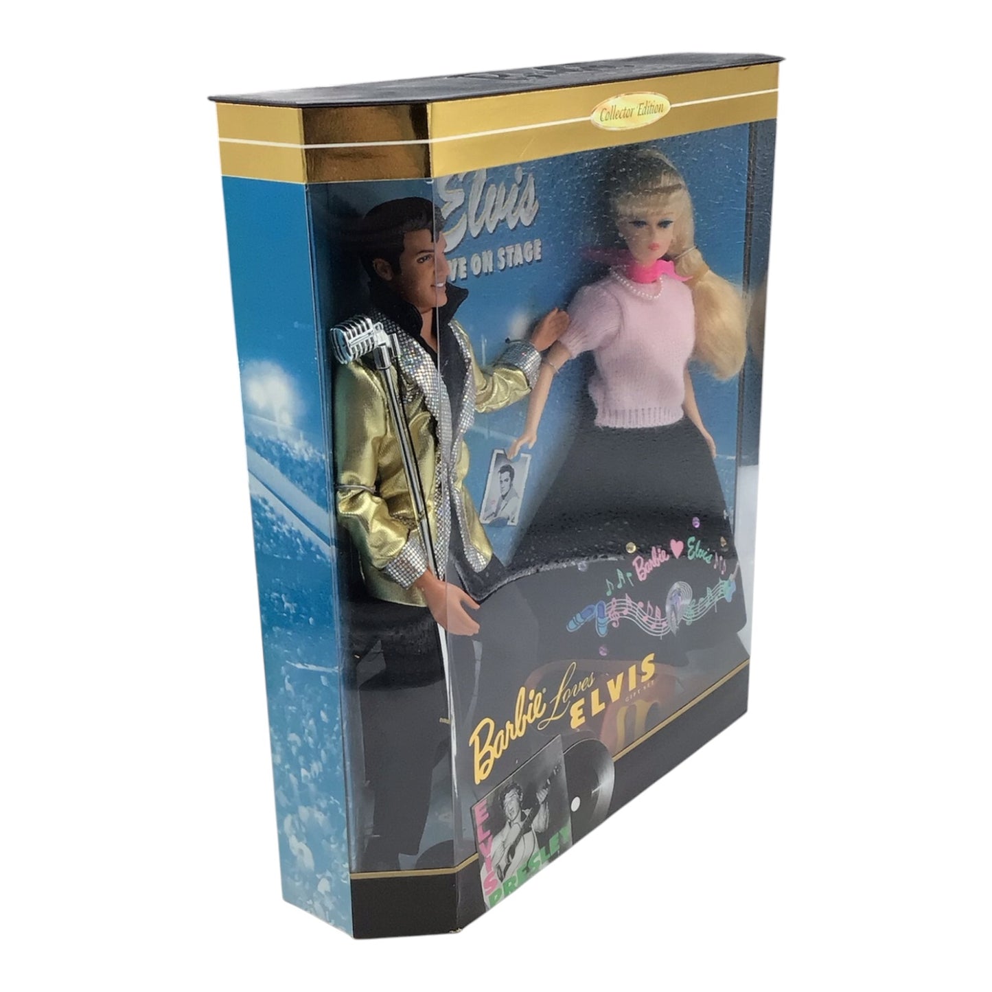 Barbie Loves Elvis Collector Edition 2 Doll Set - Mattel 1996