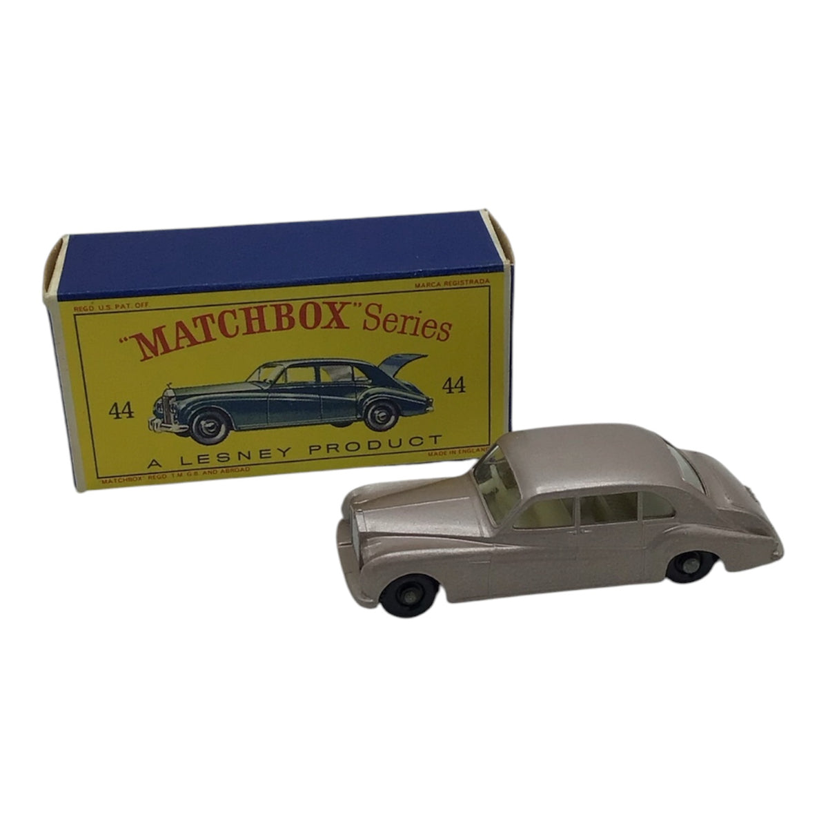 Lesney Matchbox Series #44 Rolls-Royse Phantom V w/ Original Box