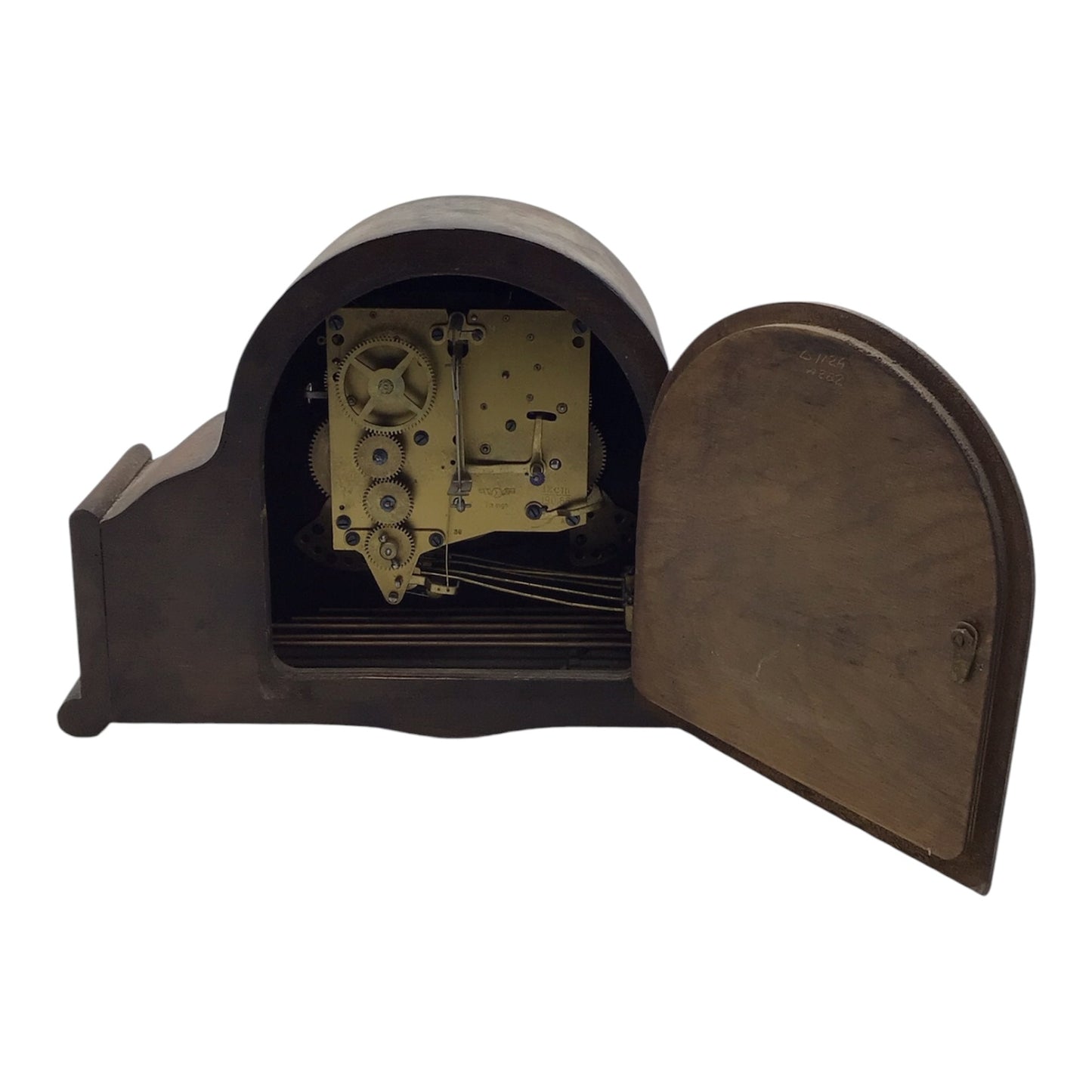 Vintage Wooden Mantle Clock