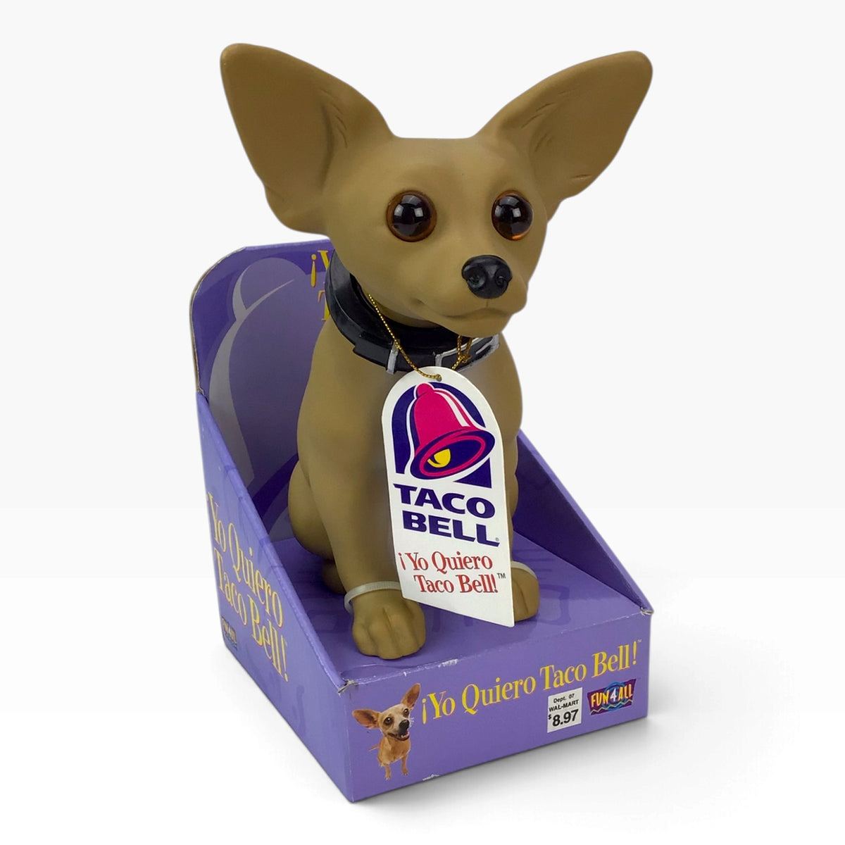 Yo Quiero Taco Bell Chihuahua Bobblehead Figure (1999) – Fun4All #81153