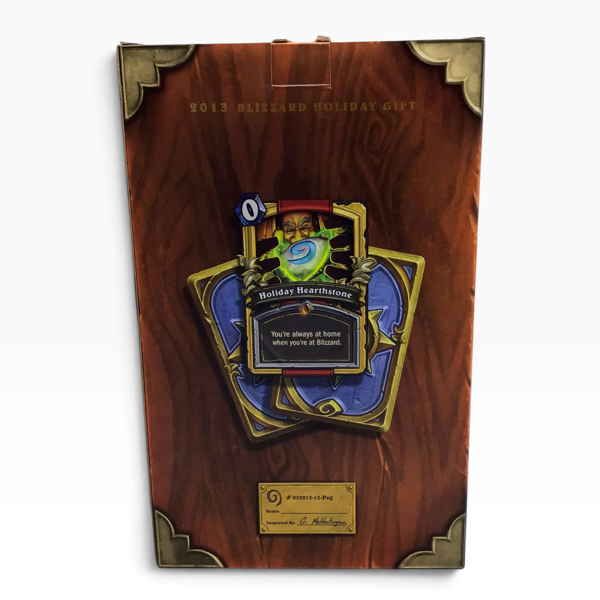 2013 Blizzard Employee Exclusive Glowing Hearthstone Sculpt – Holiday Gift with Original Box